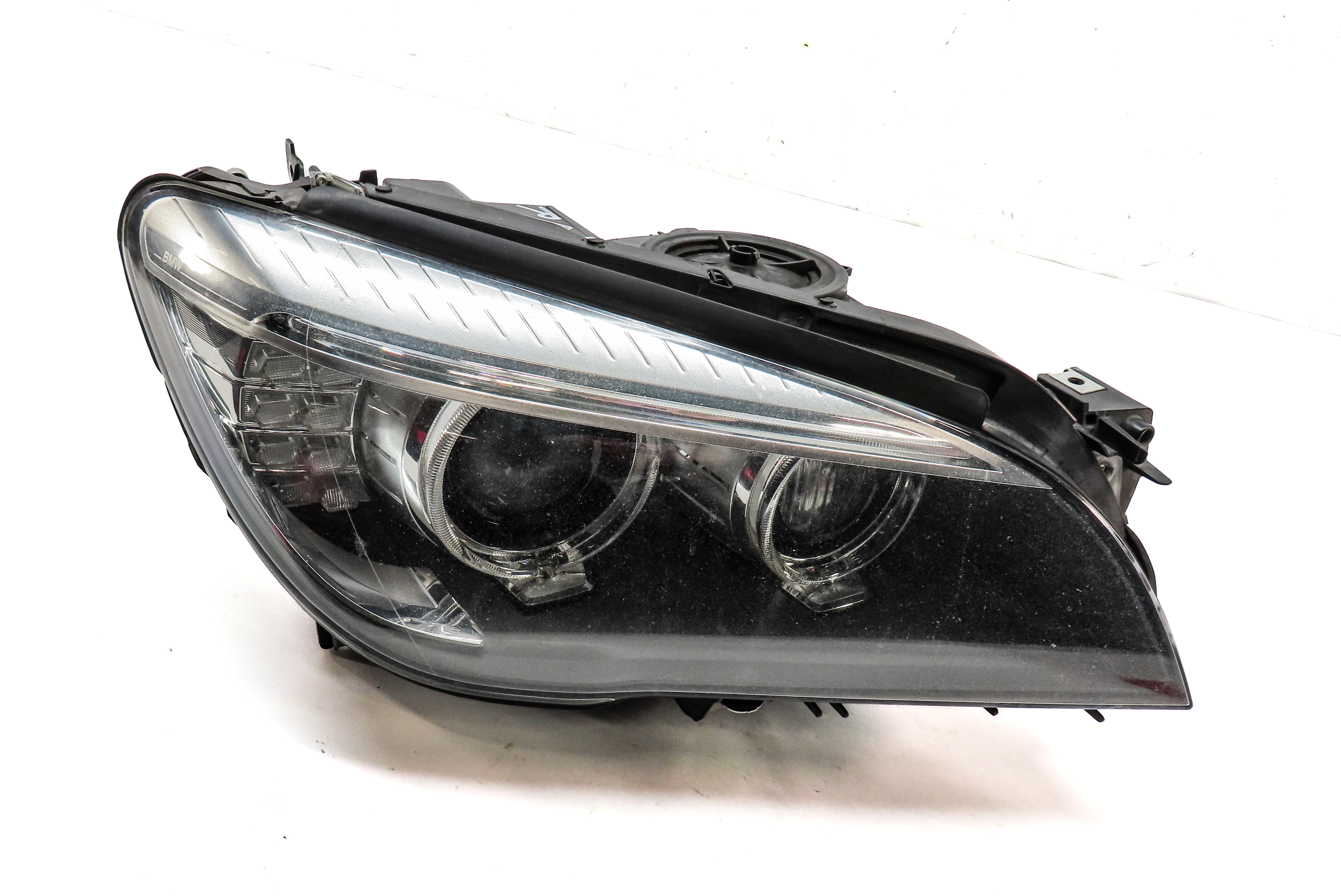13-15 BMW 7 SERIES F01 F04 FRONT RIGHT PASSENGER ADAPTIVE XENON HEADLIGHT LAMP — exact item pictured
